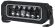 Kaugtuli, lisatuli HELLA Black Magic PRO 9" double ref. 25 2477lm 230mm