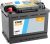 Aku EXIDE EXCELL 62Ah 540A 242*175*190, 12V + -
