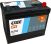 Aku EXIDE EFB 75Ah 750A 270*173*222, 12V