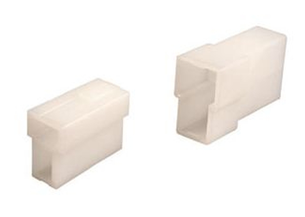 Pistik, pesa 2-klemmile 6,3x0,8mm väli+sise