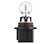 Pirn 12V PHILIPS P13W PG18,5d-1