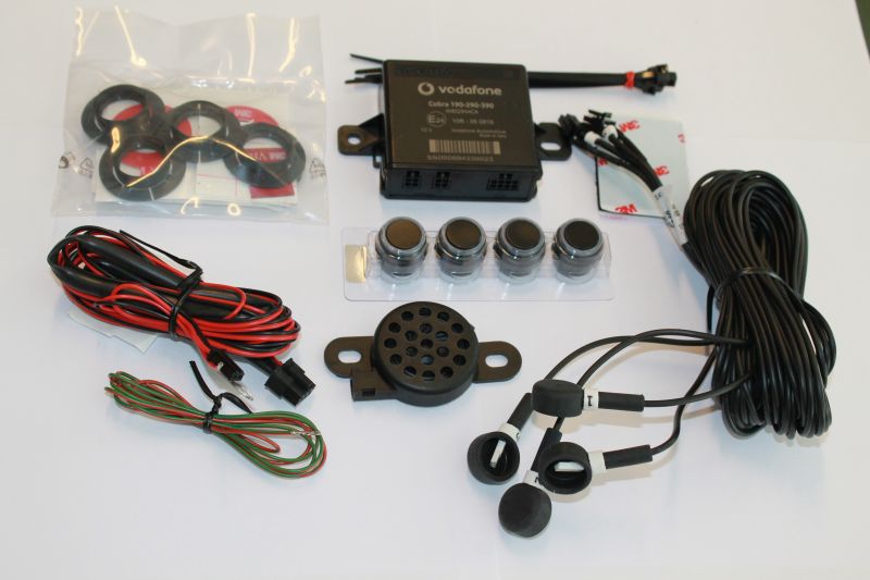 Parkimisradarid esimesed 4 andurit 17mm, helisummer