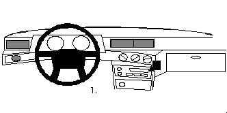 Paigaldusalus, mudelikohane Volvo 740 91-/940 91-98