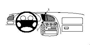 Paigaldusalus, mudelikohane VW Sharan 95-00/Seat/ford