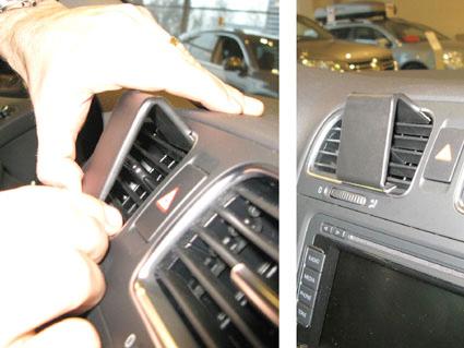 Paigaldusalus, mudelikohane VW Golf VI 09-.. keskele