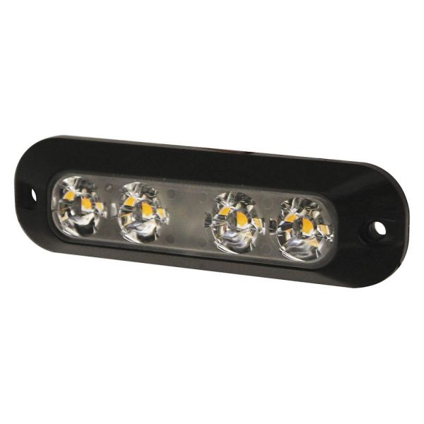 Vilkur ECCO pinnapealne 4LED kollane, ECE65 12-24V