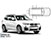 Päikesevarju komplekt Carshades BMW X3 (F25 ) 5d 10-
