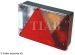 Haagise tarvik kombineeritud tagatuli, parem, 200x136x59mm