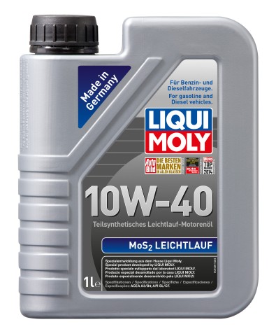 Mootoriõli 4T Liqui Moly MoS2 poolsünt. 10W-40 1L