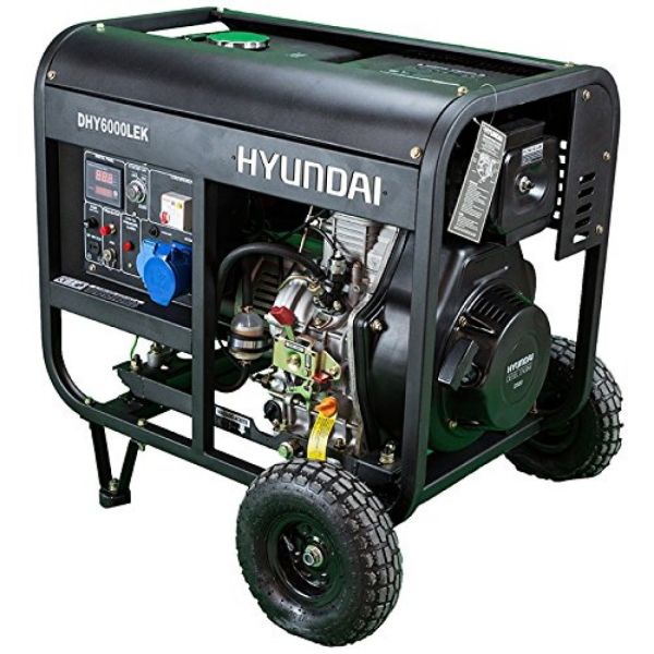 Generaatorseade diisel Hyundai 5300W el.start. 2x16A 230V 14L paak