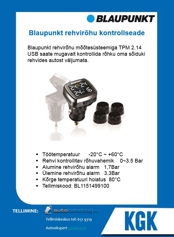 Rõhud kontrolli alla!